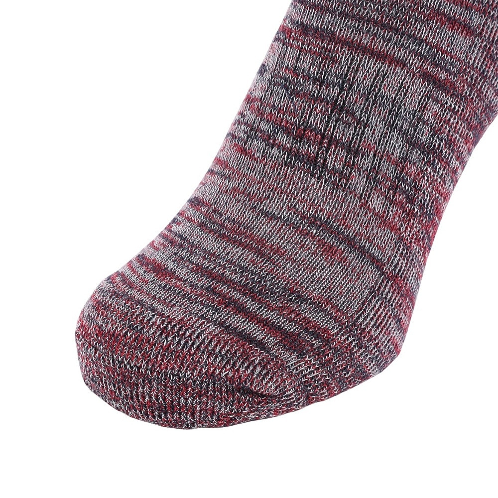クー（Coo.）（メンズ）HEAT-X 3足組 クルー丈 ソックス CGYNVYBLK 894Q4GSA0071 CGRY 25-28cm 抗菌防臭