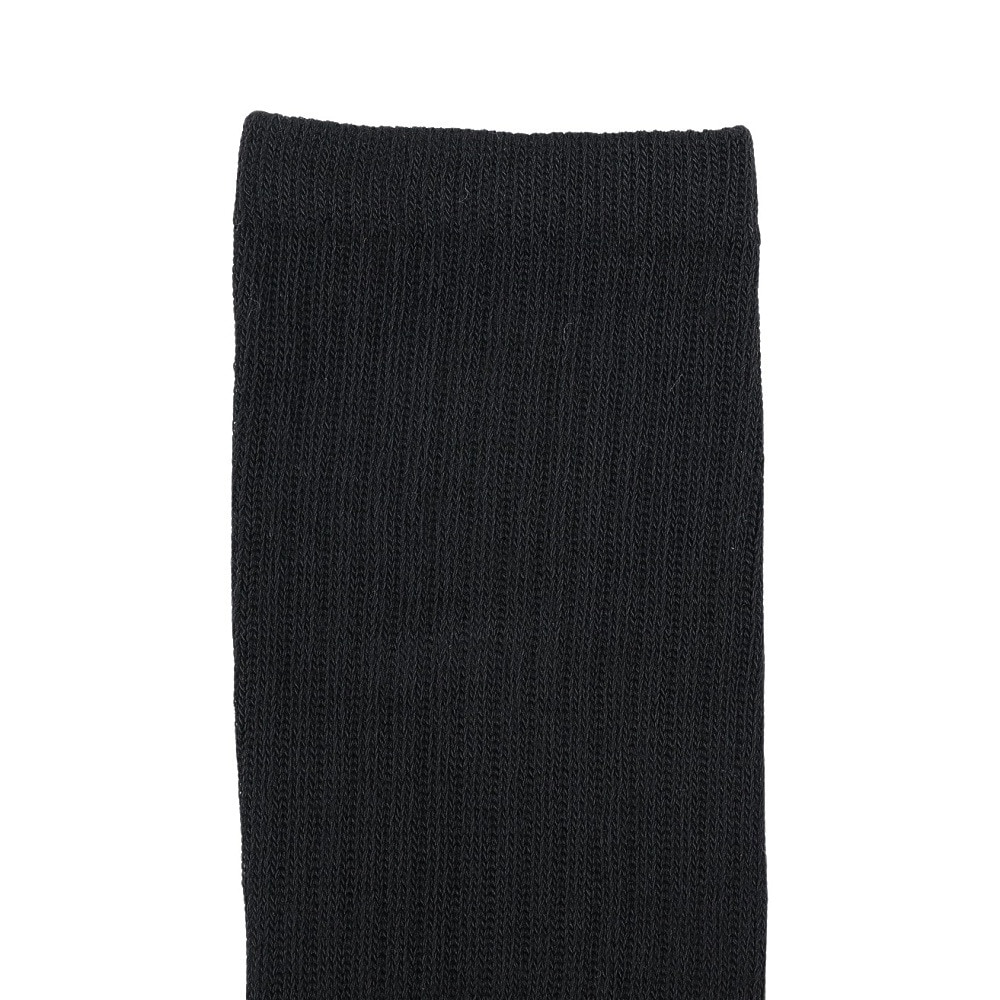 クー（Coo.）（メンズ）HEAT-X 3足組 クルー丈 ソックス BLK 894Q4GSA0072 BLK 黒 25-28cm 抗菌防臭