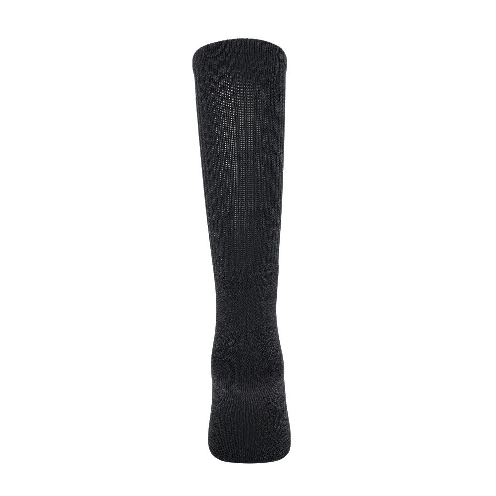 クー（Coo.）（メンズ）HEAT-X 3足組 クルー丈 ソックス CGYNVYBLK 894Q4GSA0073 CGRY 25-28cm 抗菌防臭
