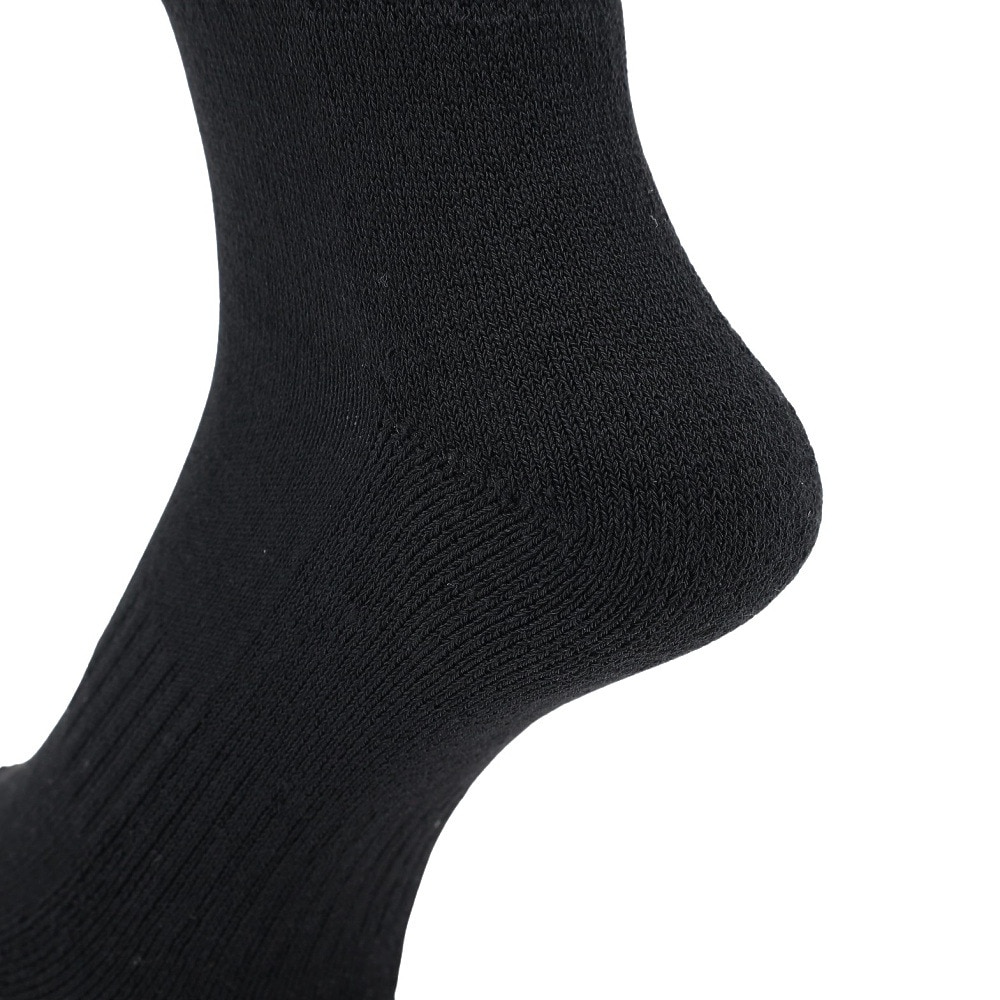 クー（Coo.）（メンズ）HEAT-X 3足組 クルー丈 ソックス CGYNVYBLK 894Q4GSA0073 CGRY 25-28cm 抗菌防臭