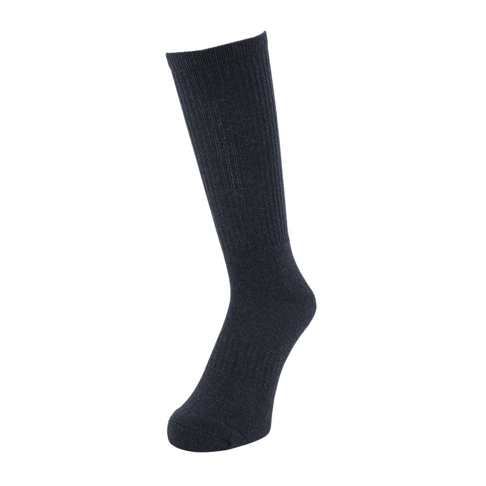 クー（Coo.）（メンズ）HEAT-X 3足組 クルー丈 ソックス CGYNVYBLK 894Q4GSA0073 CGRY 25-28cm 抗菌防臭