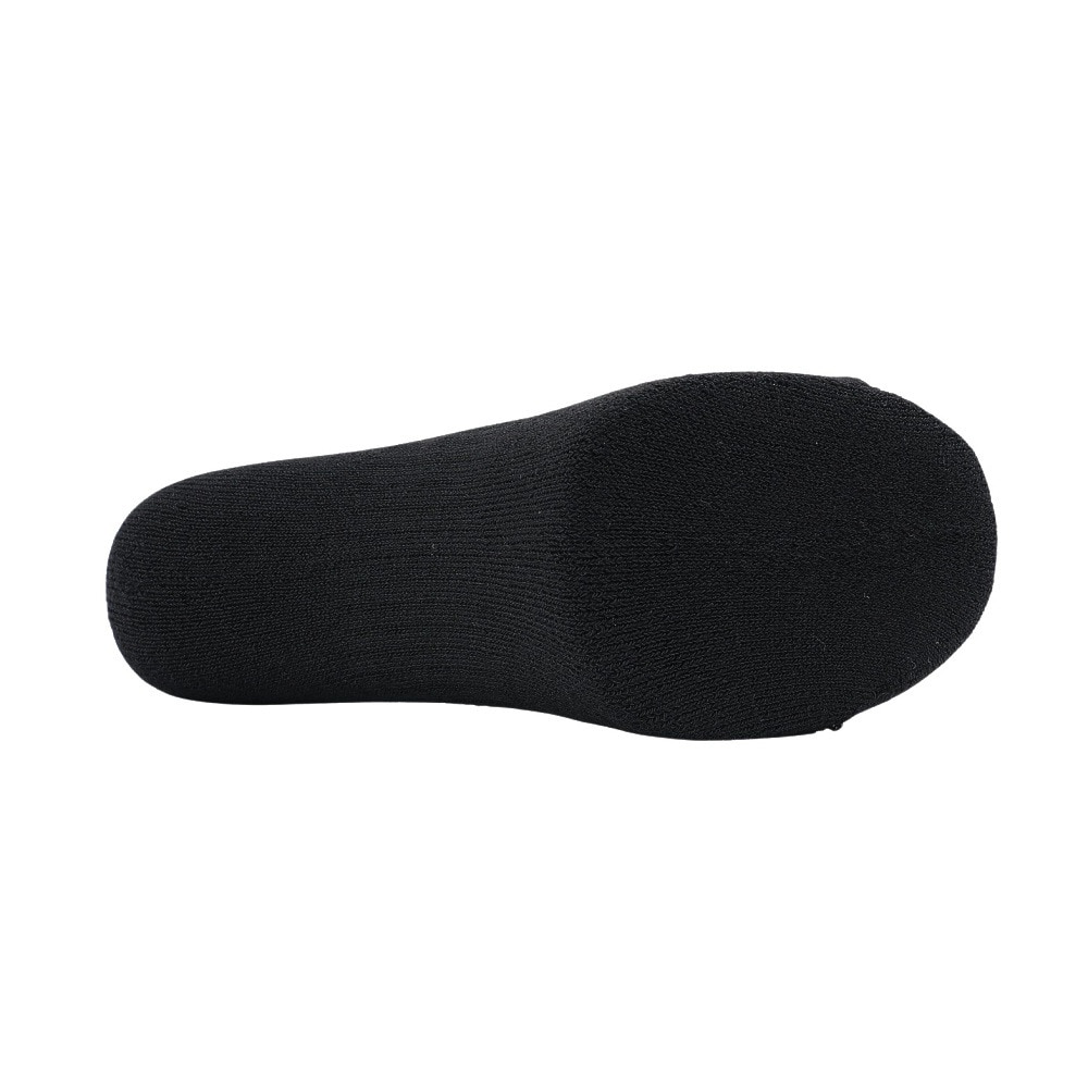 クー（Coo.）（メンズ）HEAT-X 3足組 クルー丈 ソックス 894Q4GSA0074 BLK 黒 25-28cm 抗菌防臭