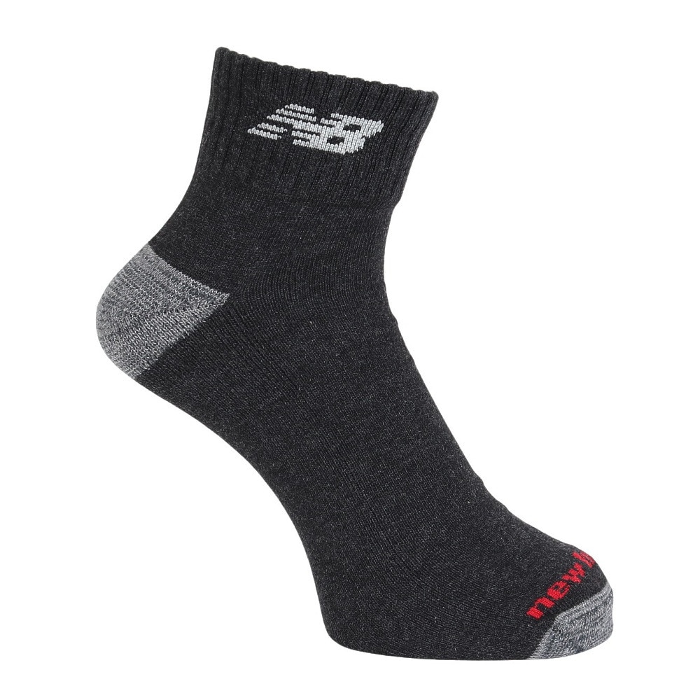 ニューバランス（new balance）（メンズ）靴下 ミッドレングス 3足組ソックス LAS55637AS6 23-29cm 