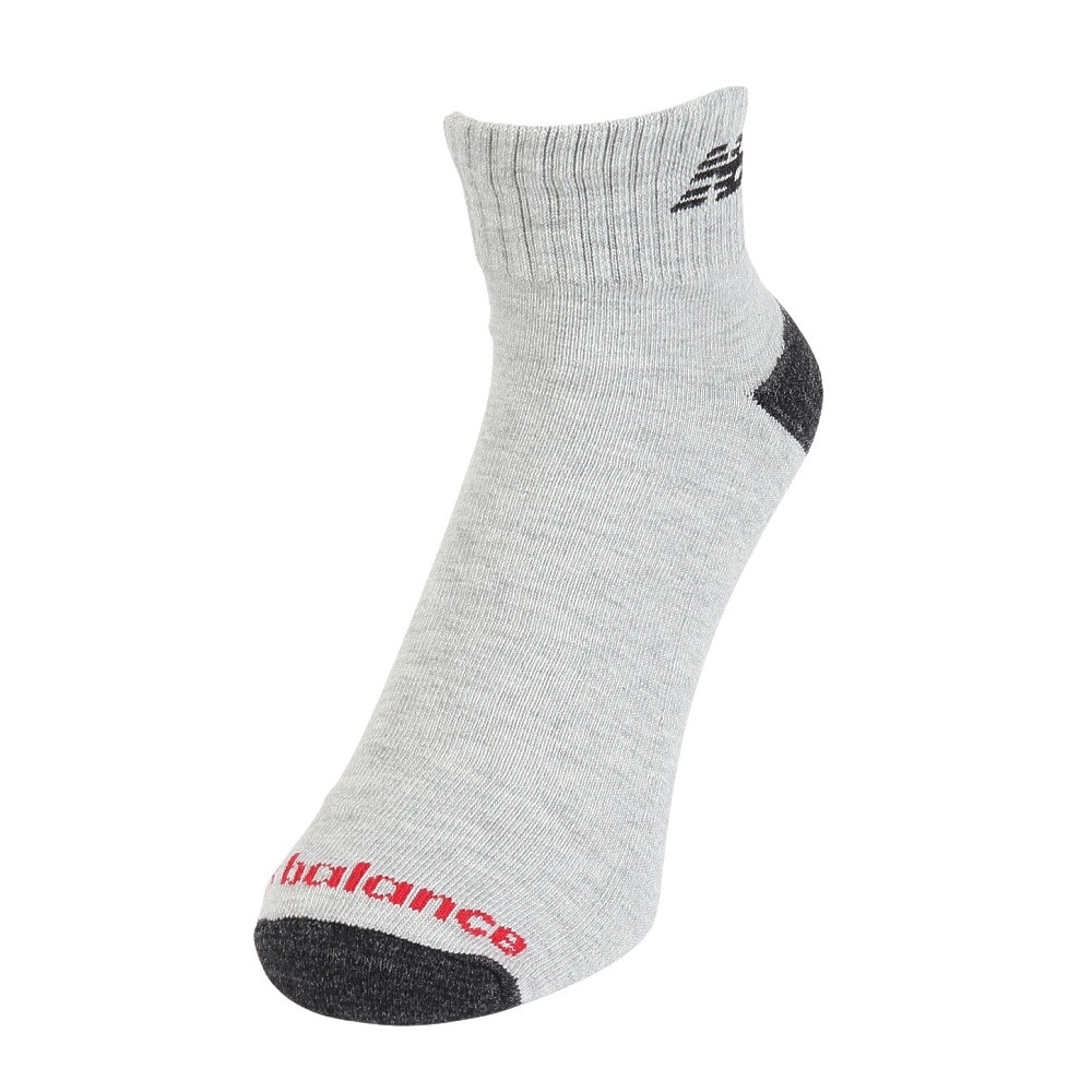 ニューバランス（new balance）（メンズ）靴下 ミッドレングス 3足組ソックス LAS55637AS6 23-29cm 