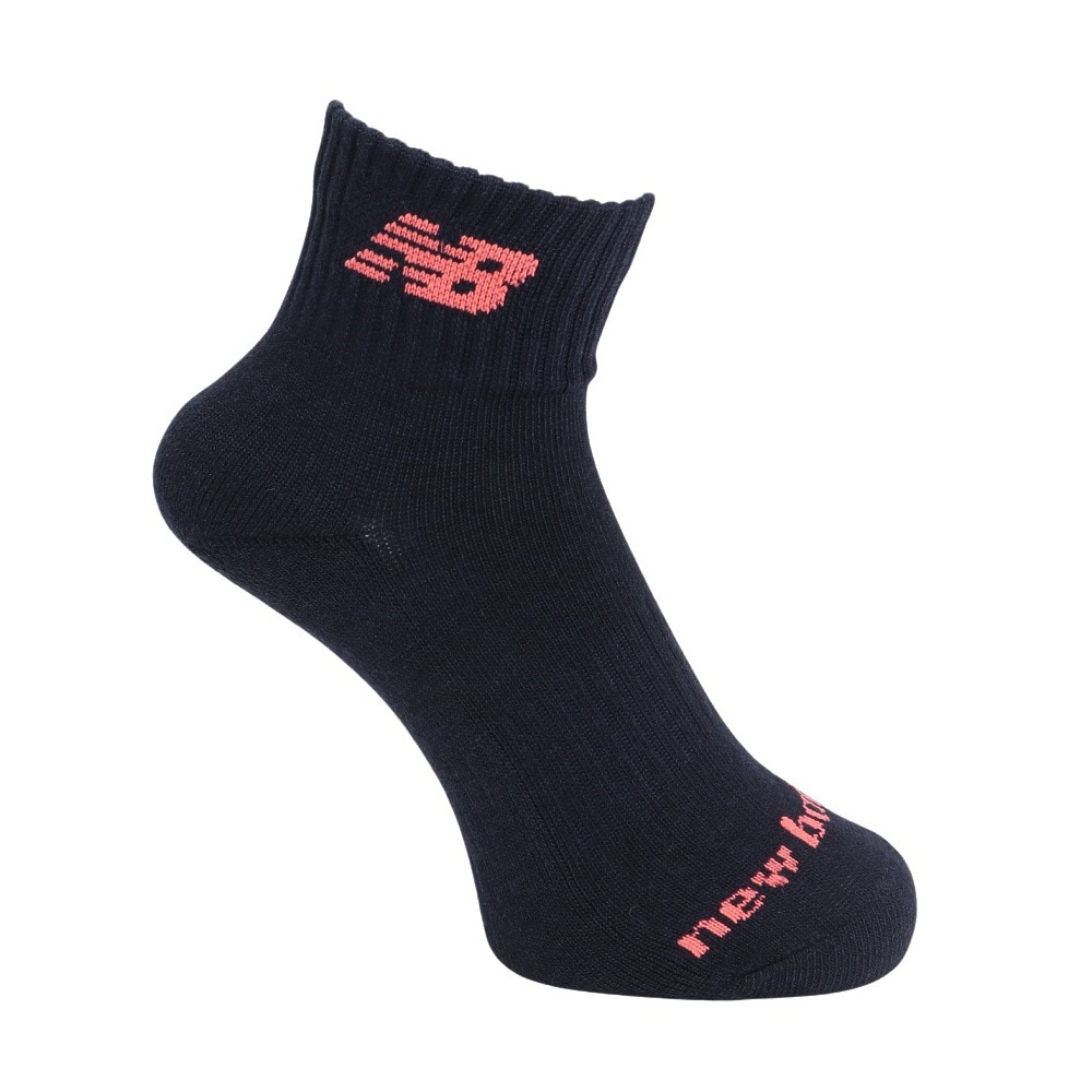 ニューバランス（new balance）（メンズ）ソックス ミッドレングス 3足組 M-LLサイズ LAS55637WM 新年度 新学期 新調 部活 学生 衣替え