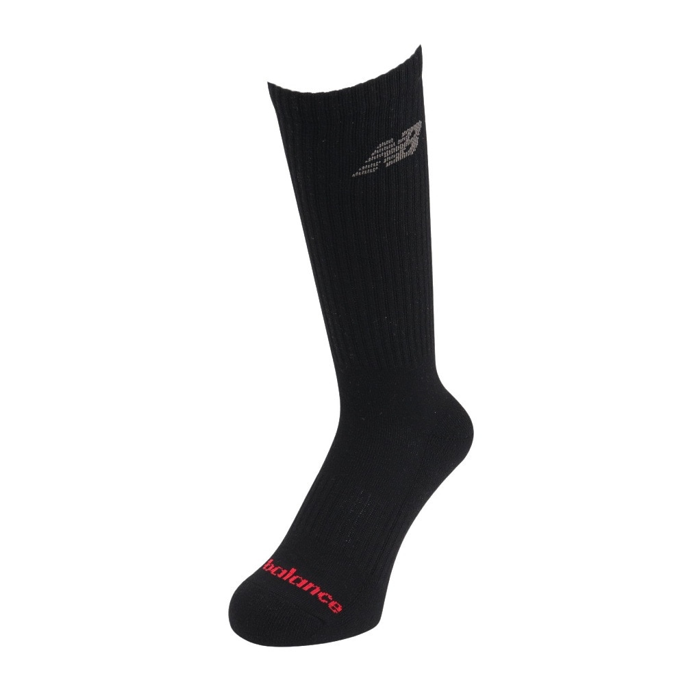 ニューバランス（new balance）（メンズ）ソックス レギュラーレングス 3足組 M-LLサイズ LAS55638AS1 カジュアル スポーティ スト系 シンプル おしゃれ