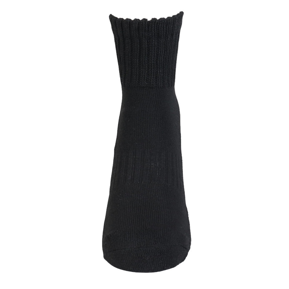 その他ブランド（OTHER BRAND）（メンズ）ヒートクロス アンクルソックス 3足組 ゆったり 894CO5GSA0082 BLK