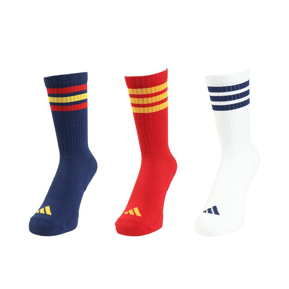 アディダス（adidas）（メンズ）靴下 スリーストライプス クッション