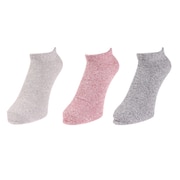Hanes(メンズ)3足組 スニーカーイン ソックス撚り ノンパイル HMSCS401 2