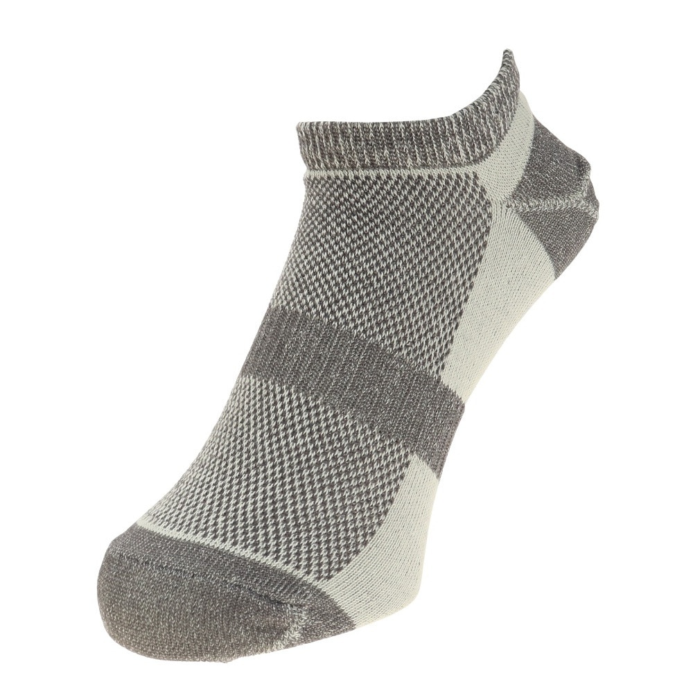 ノーブランド（NO BRAND）（メンズ）3足組 ショートソックス SI 894NN2OK4678GRY