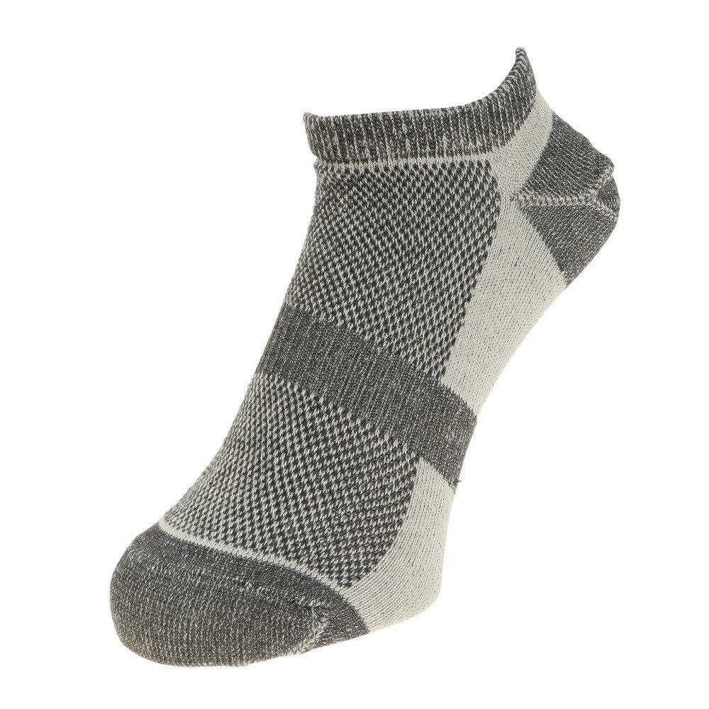 ノーブランド（NO BRAND）（メンズ）3足組 ショートソックス SI 894NN2OK4678GRY