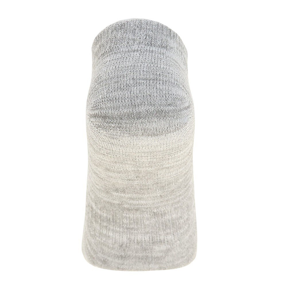 ノーブランド（NO BRAND）（メンズ）甲メッシュボーダーSI ソックス 3足組 894NN2OK4690GRY
