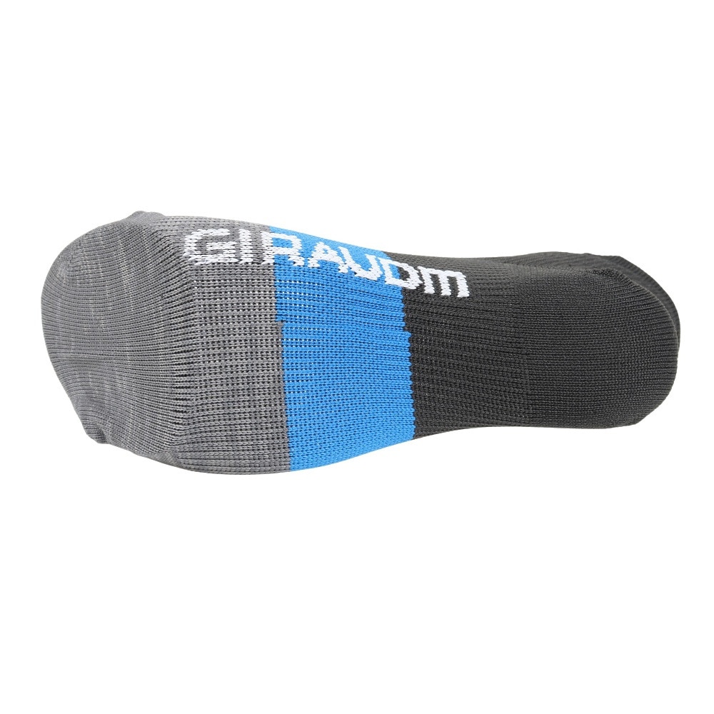 ジローム（GIRAUDM）（レディース、キッズ）ストロングハイバソックス 3足組 GRYNVYBLK SK3S0043-WA894-GROK