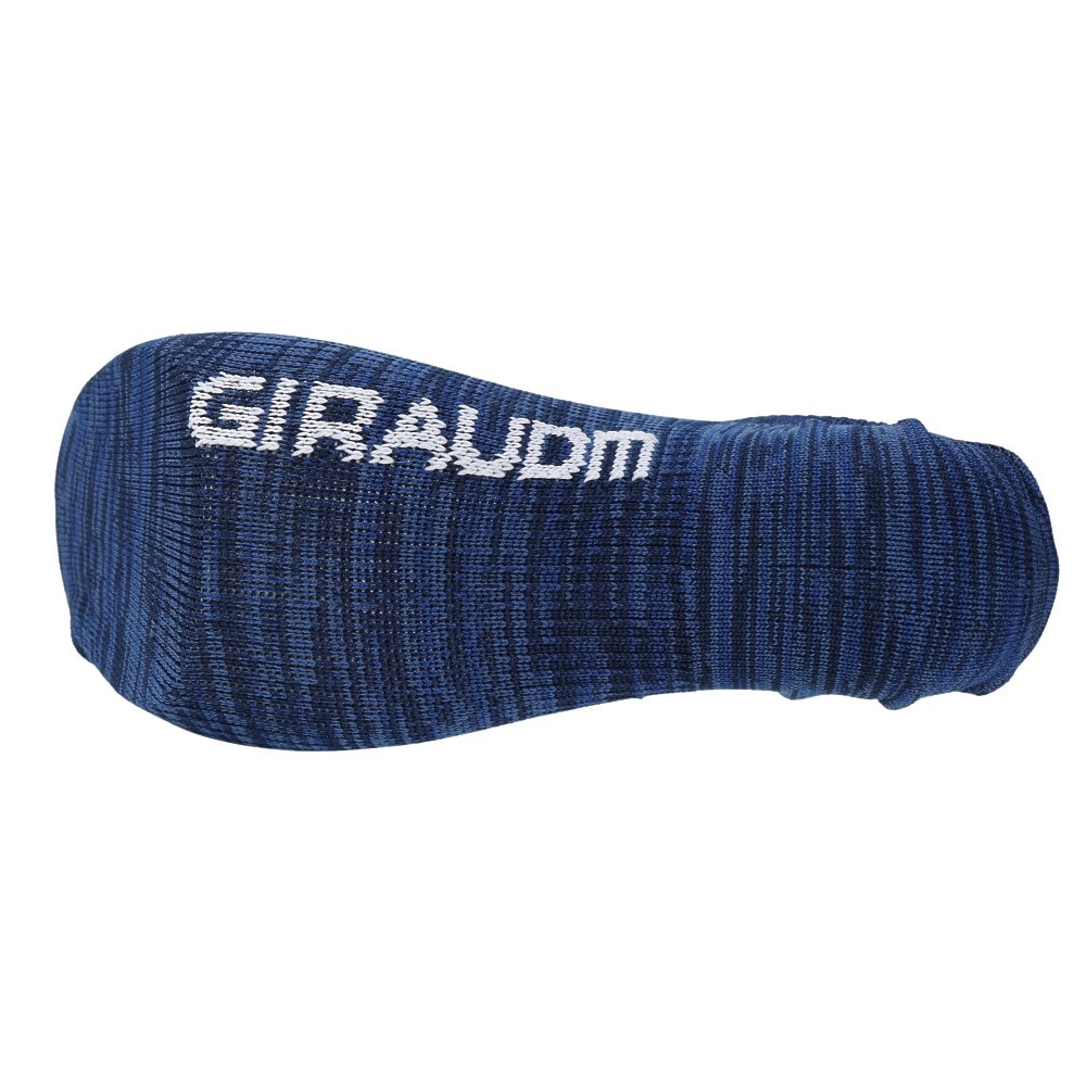 ジローム（GIRAUDM）（メンズ）ストロングスニインソックス GRYNVYBLK SK3S0060-WA894-GROK