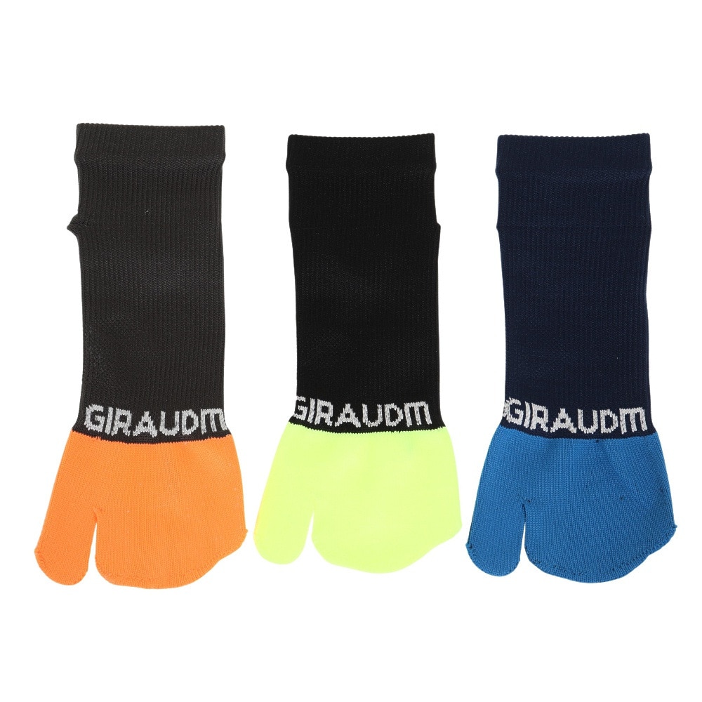 ジローム（GIRAUDM）（メンズ）ストロング足袋ソックス 3足組