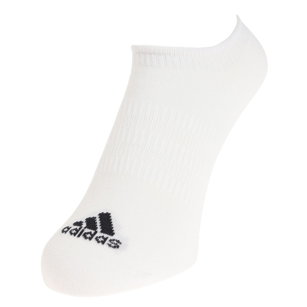 アディダス（adidas）（メンズ、レディース）薄手 軽量 ノーショーソックス 3足組 EBB71-HT3463