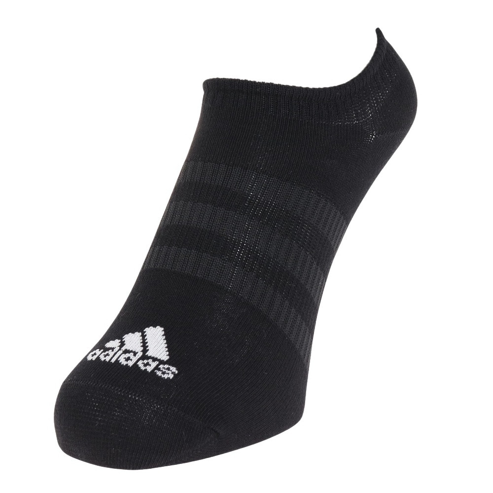 アディダス（adidas）（メンズ、レディース）薄手 軽量 ノーショーソックス 3足組 EBB71-IC1327