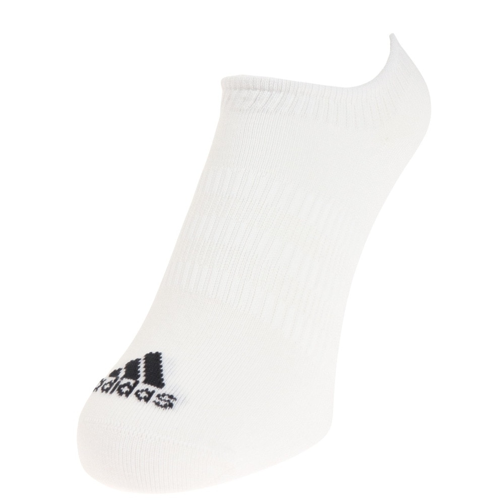 アディダス（adidas）（メンズ、レディース）薄手 軽量 ノーショーソックス 3足組 EBB71-IC1328