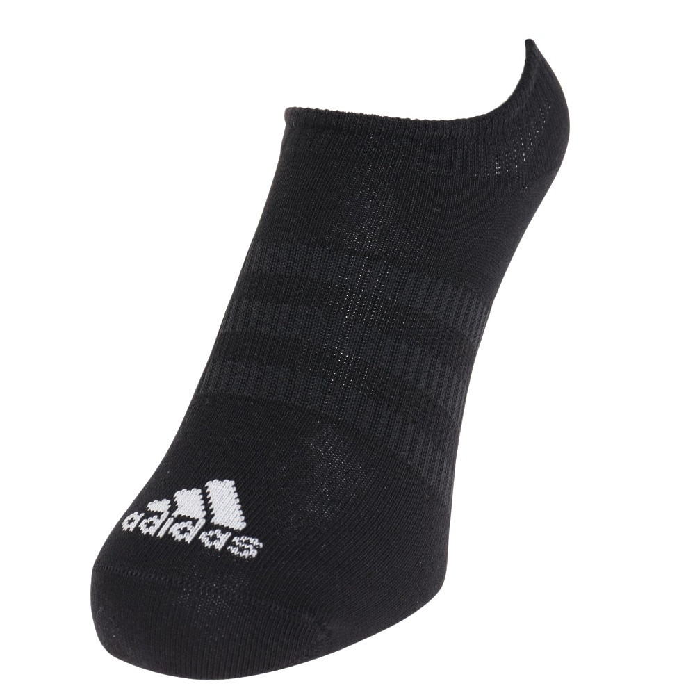 アディダス（adidas）（メンズ、レディース）薄手 軽量 ノーショーソックス 3足組 EBB71-IC1328