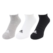 アディダス（adidas）（メンズ）クッション ローカット ソックス 3足組 EBB61-IC1333