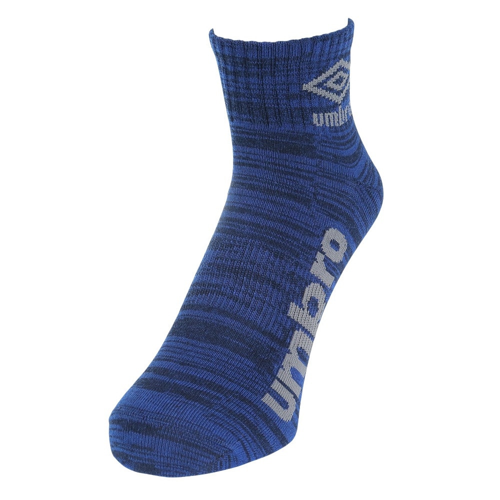 アンブロ（UMBRO）（メンズ）3足組ショートソックス UUAVJB03 MBNG