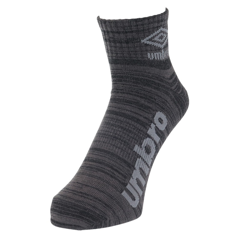 アンブロ（UMBRO）（メンズ）3足組ショートソックス UUAVJB03 MBNG