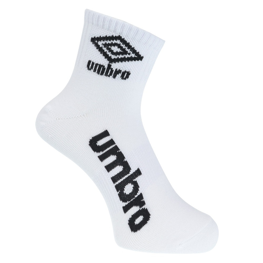 アンブロ（UMBRO）（メンズ）3足組ショートソックス UUAVJB05 WGB