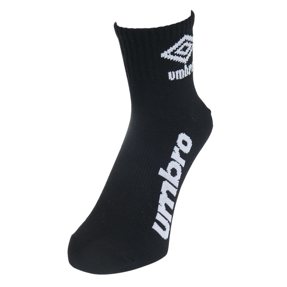 アンブロ（UMBRO）（メンズ）3足組ショートソックス UUAVJB05 WGB