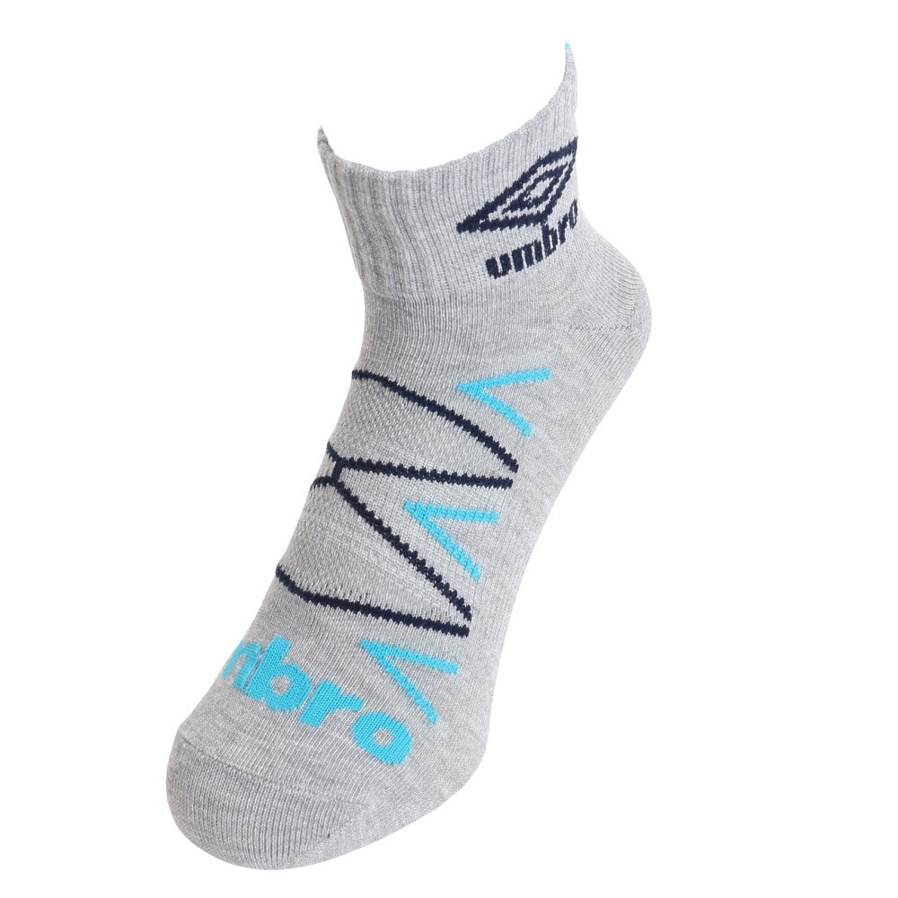 アンブロ（UMBRO）（メンズ）ショートソックス 3足組 UUAVJB07 LGNV