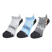 (メンズ)ストロングハイバソックス 3足組 BLKBLUGRY SK4S0190-WA894-GRYW