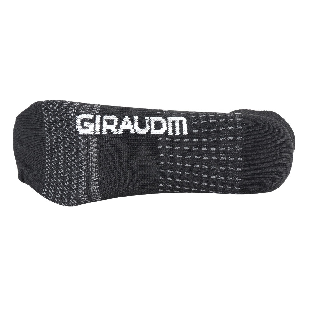 ジローム（GIRAUDM）（メンズ）クールハイバソックス 3足組 BLK SK4S0200-WA894-GRYW