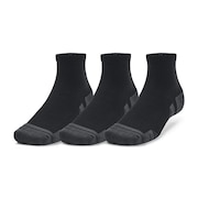 (メンズ)パフォーマンステック クオーター ソックス 3足組 1379510 25-27cm 27-29cm