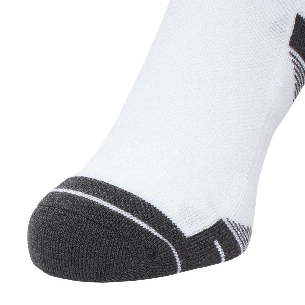 アンダーアーマー（UNDER ARMOUR）（メンズ）パフォーマンステック クオーター ソックス 3足組 1379510 100 白