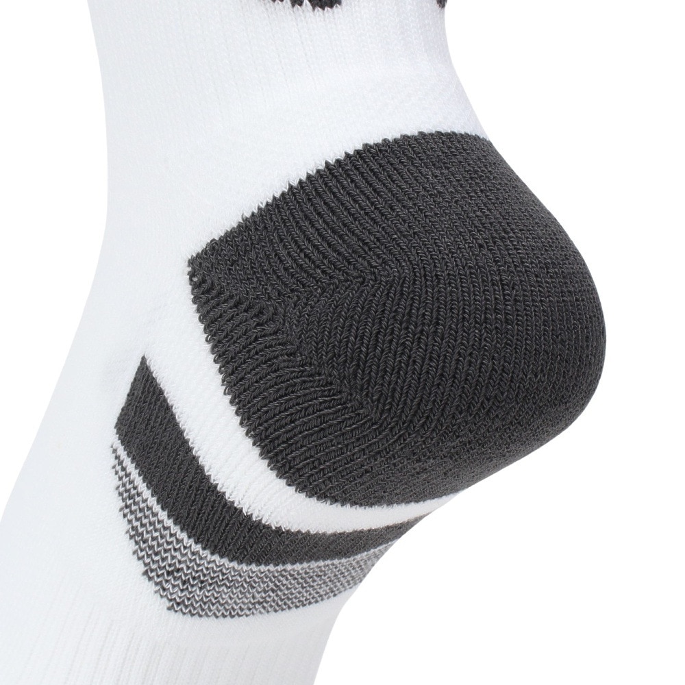 アンダーアーマー（UNDER ARMOUR）（メンズ）パフォーマンステック クオーター ソックス 3足組 1379510 100 白