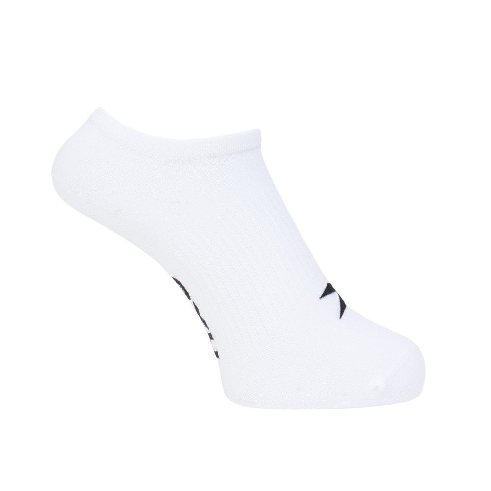 ツー・タイムズ・ユー（2XU）（メンズ、レディース）インビジブル ソックス 3足組 UQ6550E-WHT/BLK ホワイト
