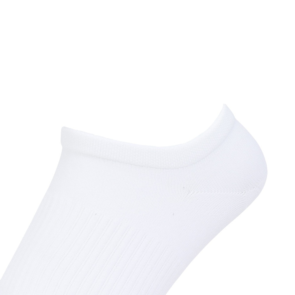 ツー・タイムズ・ユー（2XU）（メンズ、レディース）インビジブル ソックス 3足組 UQ6550E-WHT/BLK ホワイト