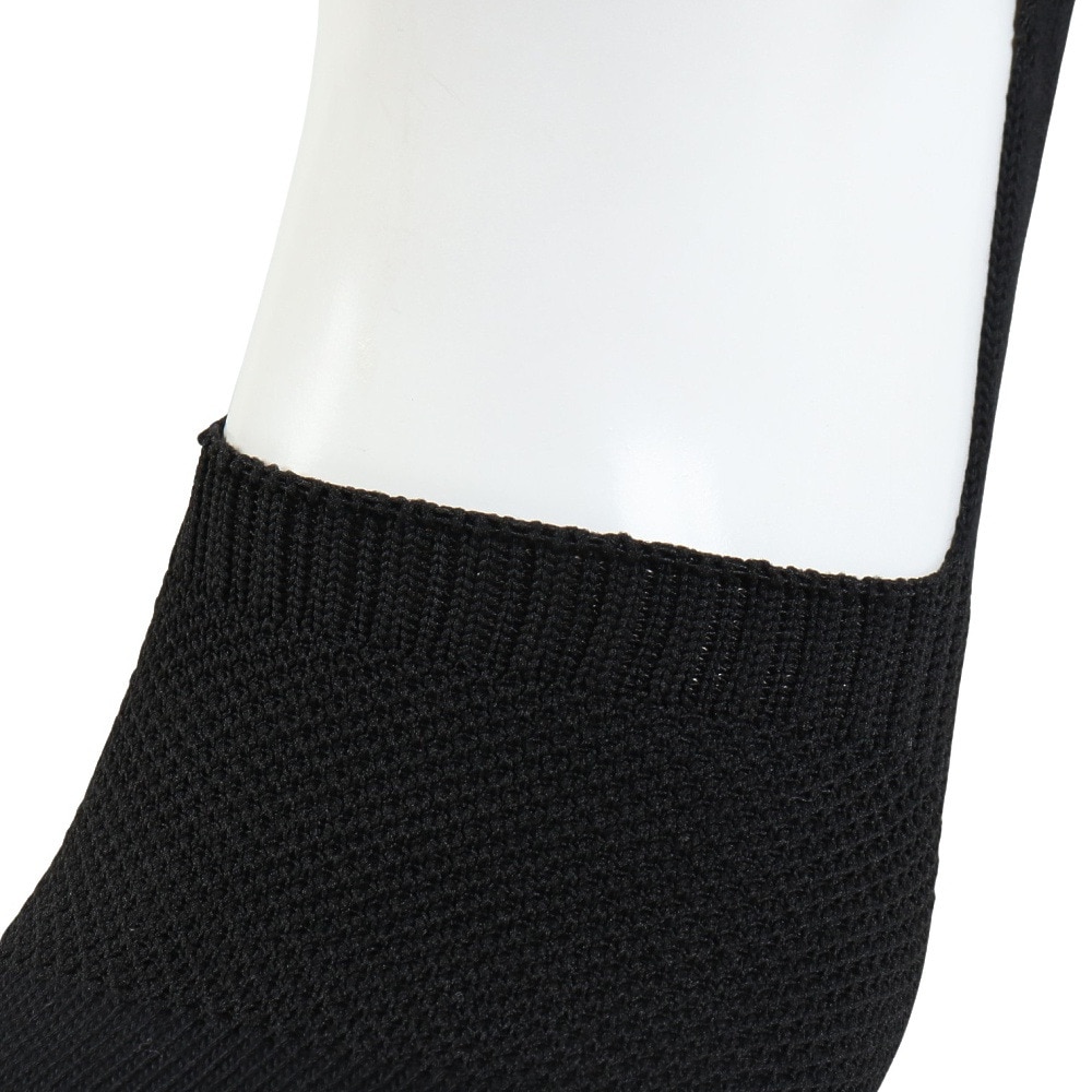 クー（Coo.）（メンズ）靴下 冷感HMカバー ショート丈ソックス 3足組 黒 25-28センチ 894CO5GSA0010 BLK すべり止め付き吸汗速乾 接触冷感 シンプル 
