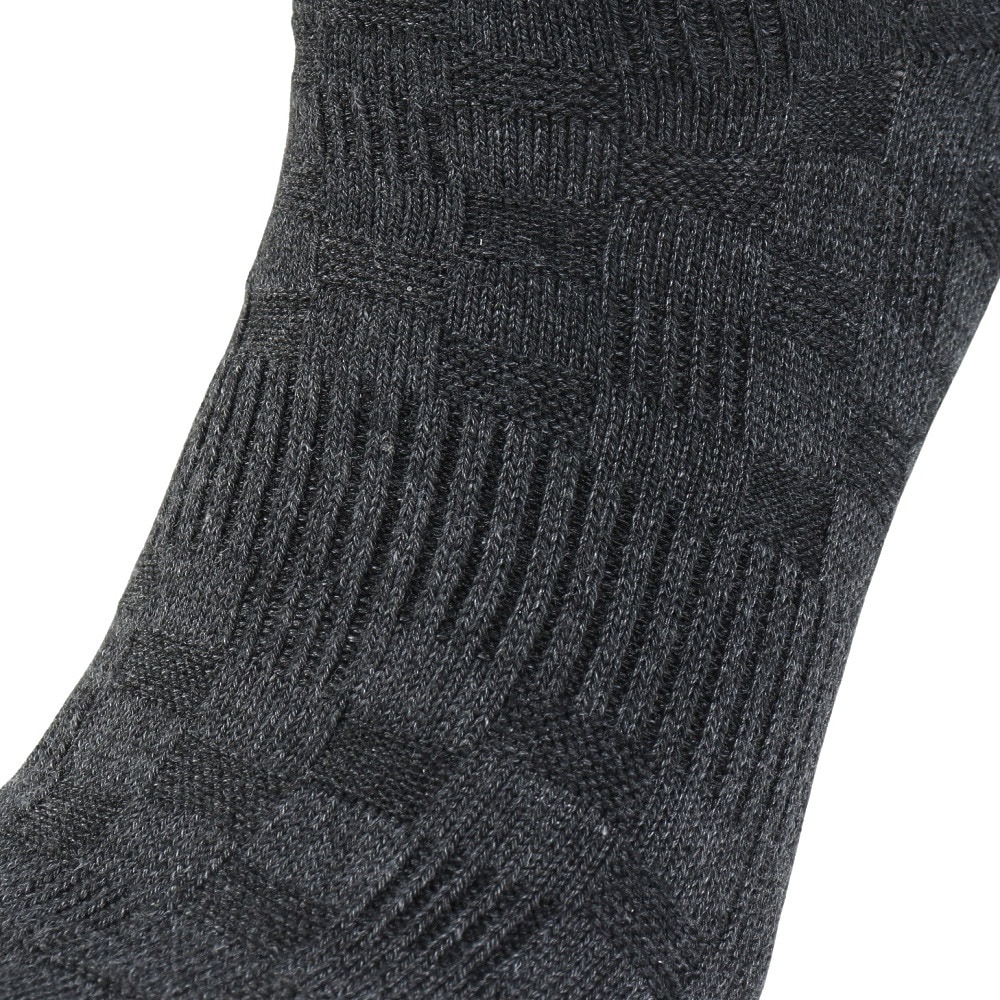 クー（Coo.）（メンズ）靴下 消臭ショート丈ソックス 3足組 25-28センチ GRYCGYBLK 894CO5GSA0028 GRY 吸汗速乾 消臭 防臭 抗菌 新調 新学期 新生活