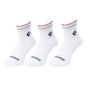 (メンズ)ショートソックス RFLCTR 25-27センチ 3足組 41900010 41900011 シンプル スポーツ 部活 学生 私服 新調 衣替え 運動 ギフト
