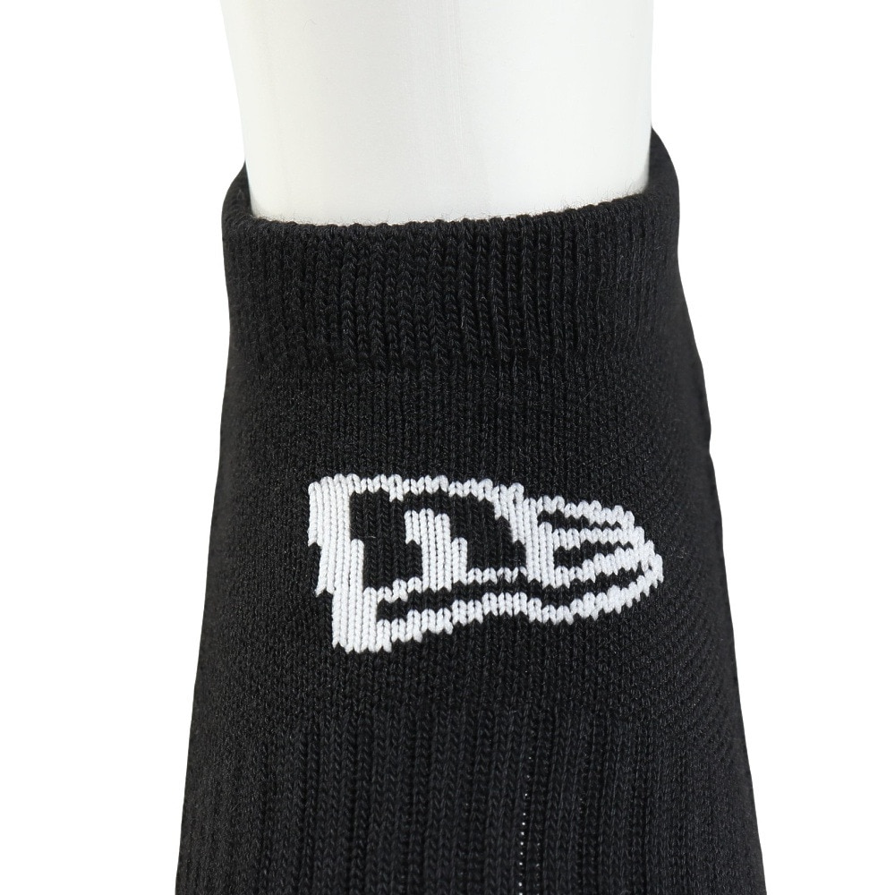 ニューエラ（NEW ERA）（メンズ、レディース、キッズ）ソックス ショート丈 3足組 ブラック 14518171