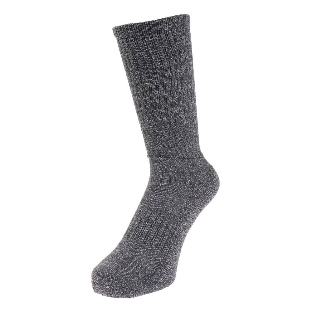 ノーブランド（NO BRAND）（メンズ）ヒートクロス 3足組 パイルソックス 25.0～28.0cm 894NN2OK0417 GRY