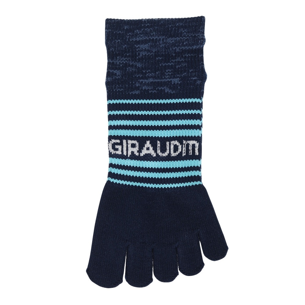 ジローム（GIRAUDM）（レディース、キッズ）ストロング5本指ソックス 3足組 SK3S0049-WA894-GROK