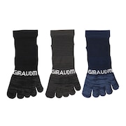 (レディース、キッズ)ストロング5本指ソックス 3足組 SK3S0050-WA894-GROK