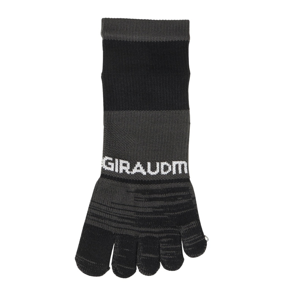 ジローム（GIRAUDM）（メンズ）ストロング5本指ソックス 3足組 GRYNVYBLK SK3S0074-WA894-GROK