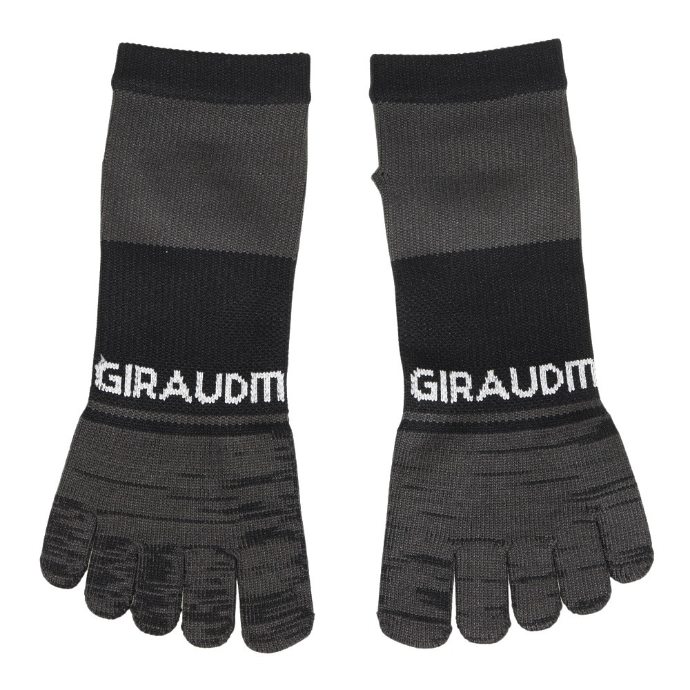 ジローム（GIRAUDM）（メンズ）ストロング5本指ソックス 3足組 GRYNVYBLK SK3S0074-WA894-GROK