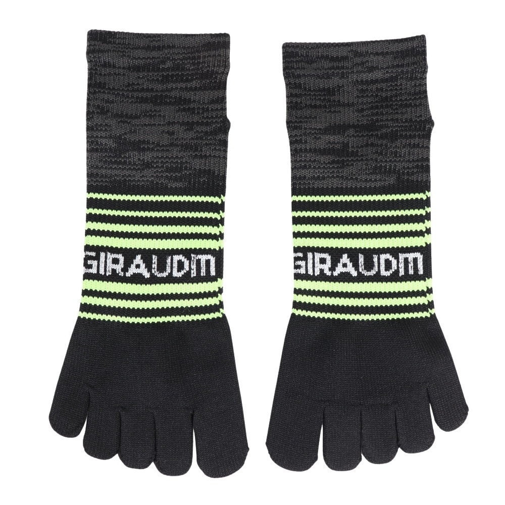 ジローム（GIRAUDM）（メンズ）ストロング5本指ソックス 3足組 BLKNVYYEL SK3S0072-WA894-GROK