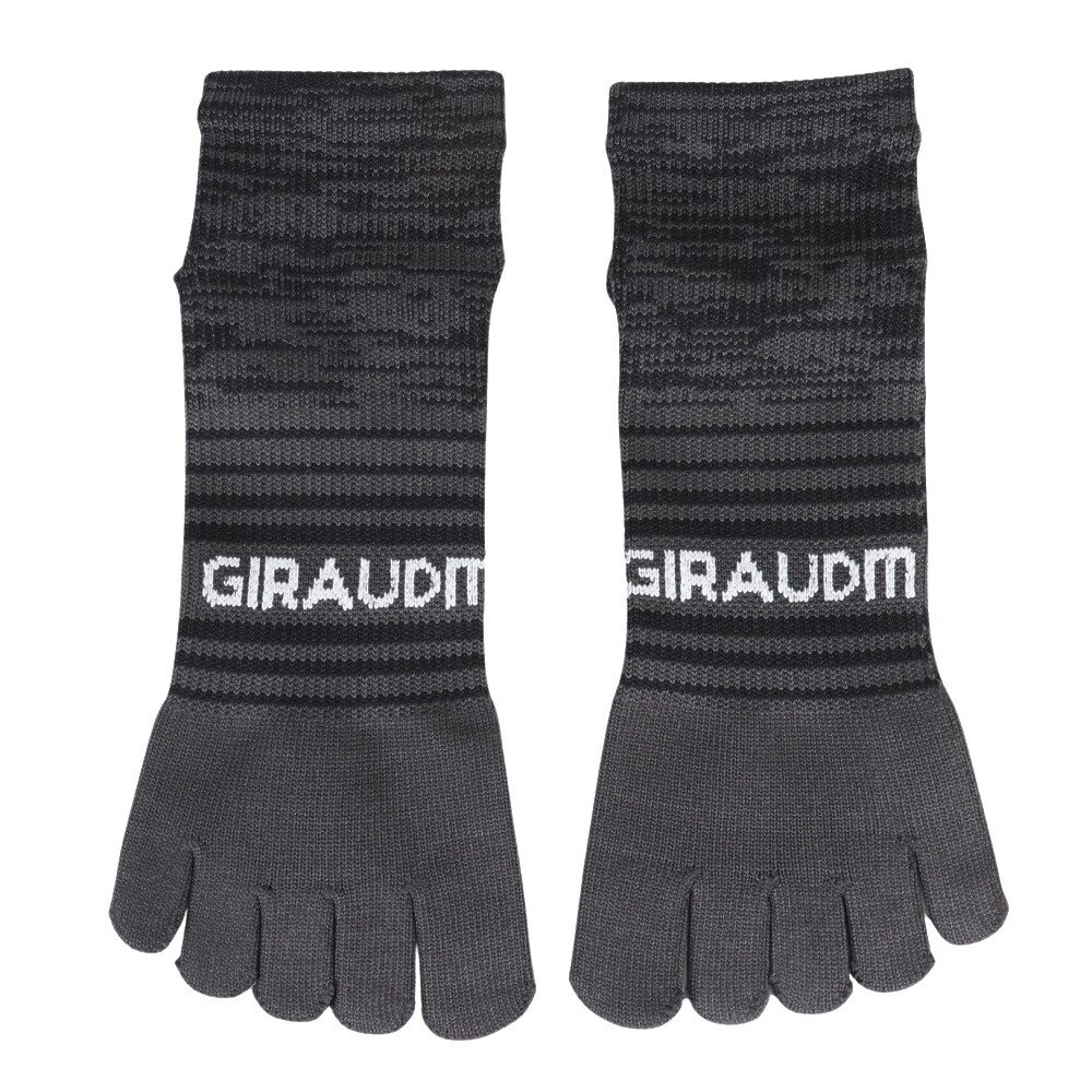 ジローム（GIRAUDM）（メンズ）ストロング5本指ソックス 3足組 BLKNVYYEL SK3S0072-WA894-GROK