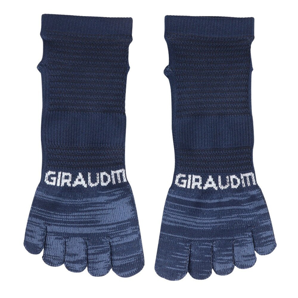 ジローム（GIRAUDM）（メンズ）ストロング5本指ソックス 3足組 GRYNVYBLK SK3S0073-WA894-GROK