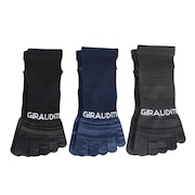 (メンズ)ストロング5本指ソックス 3足組 GRYNVYBLK SK3S0073-WA894-GROK