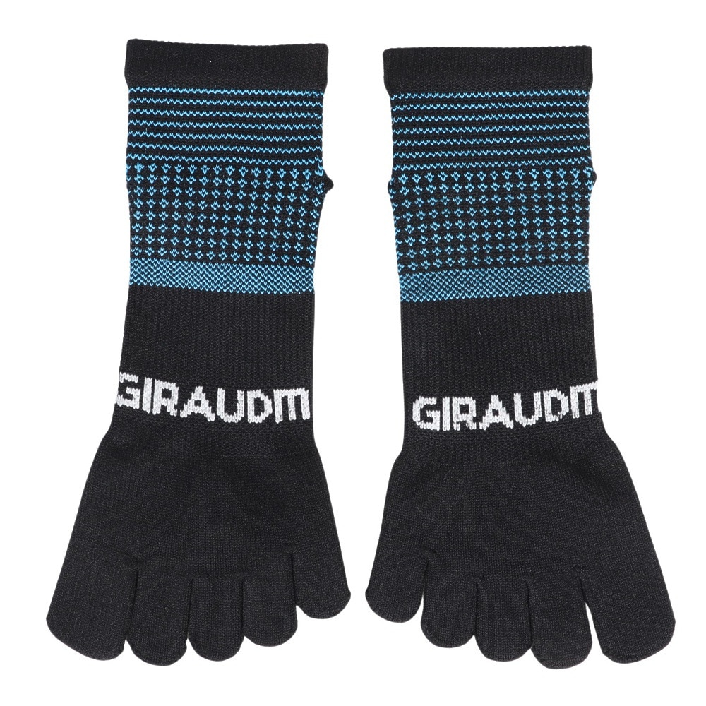 ジローム（GIRAUDM）（メンズ）クール 5本指ソックス 3足組 25～28cm YELBLUGRY SK4S0207-WA894-GRYW